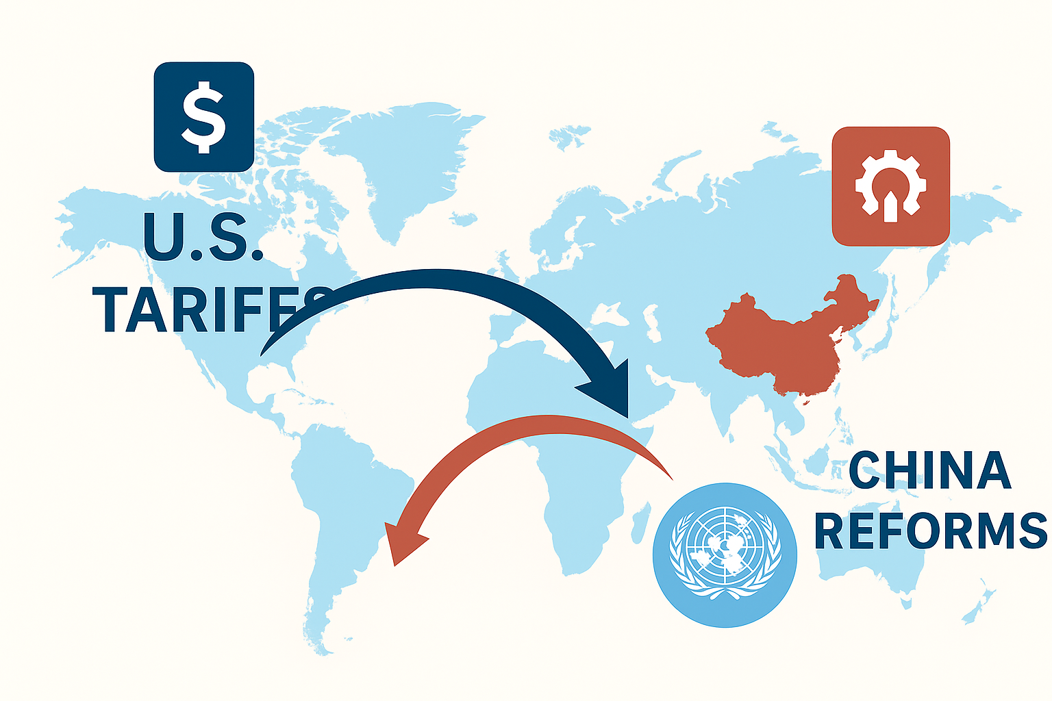 Global Supply Chains Shift Amid U.S. Tariffs, China Reforms, UN Trust