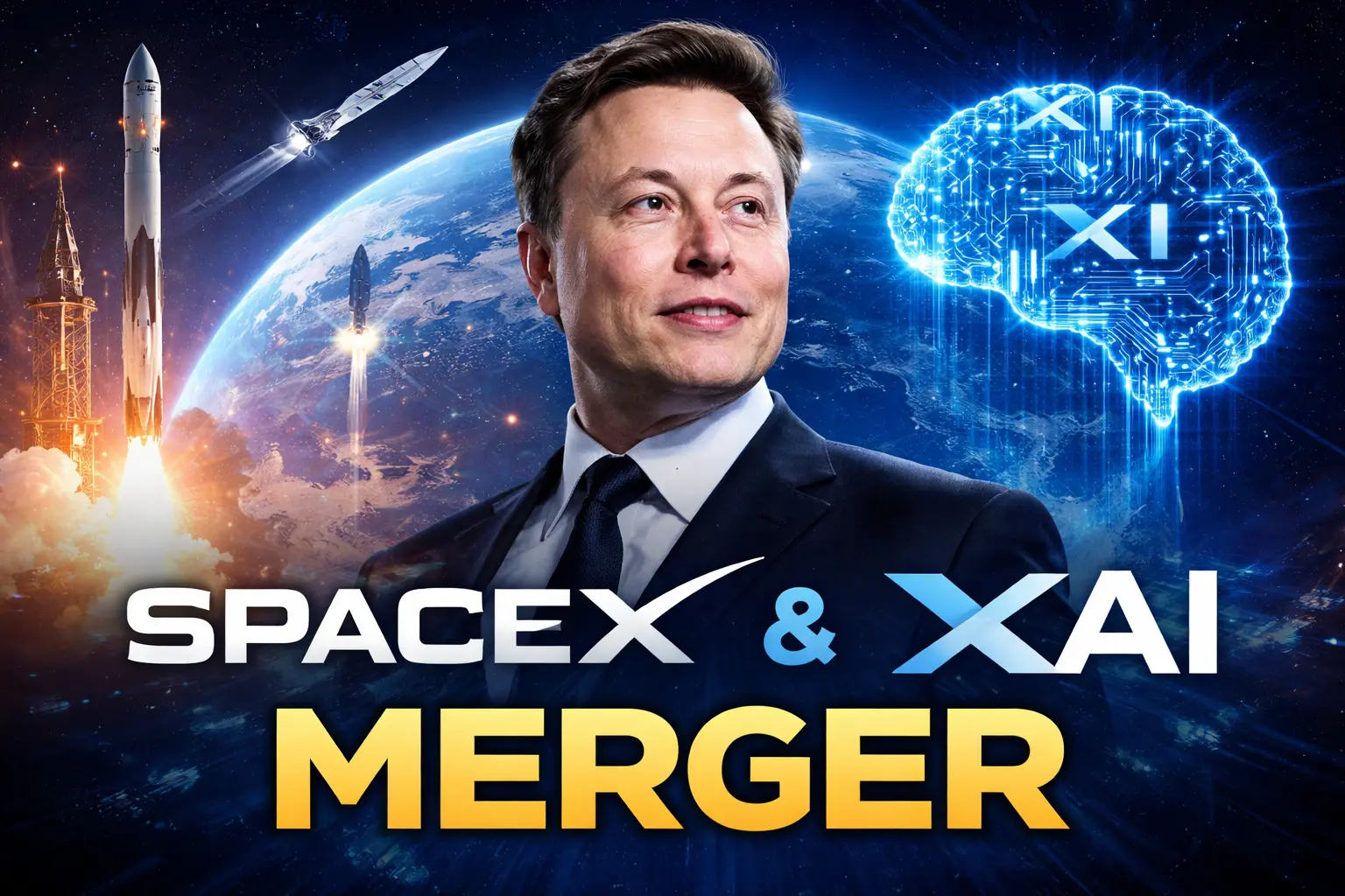 Space X acquire XAI