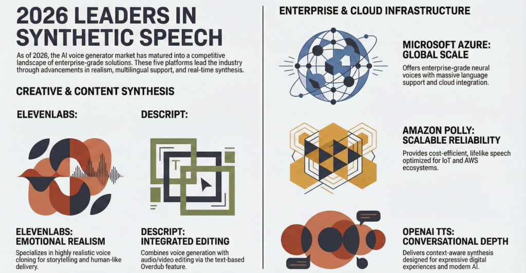 Top 5 AI Voice Generators